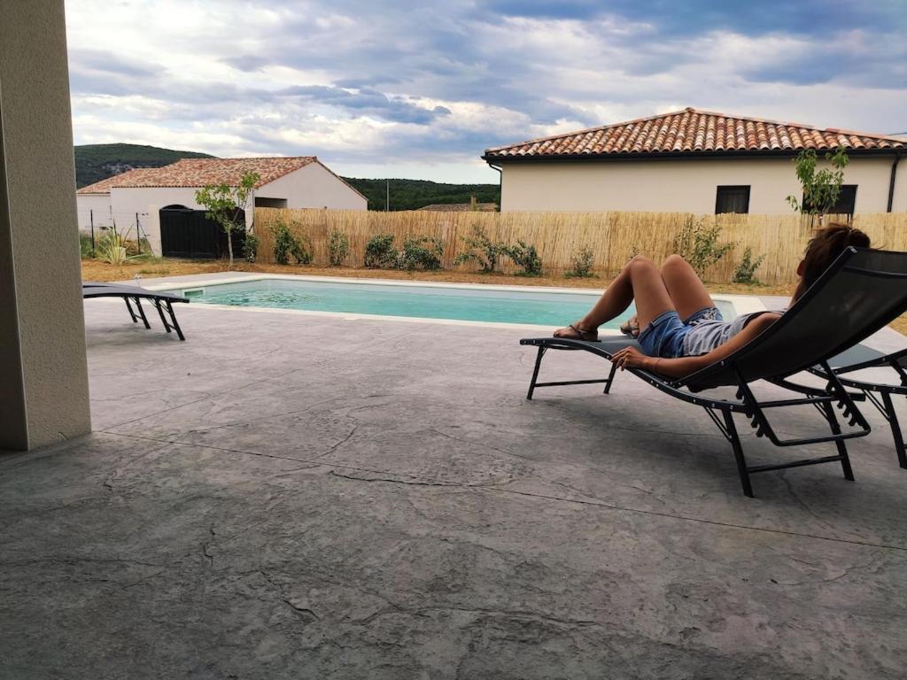 Neuve Avec Piscine Privee Pont D'arc - 2 - 6personnes - Cocon Holiday home Vallon-Pont-d'Arc